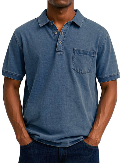 Lenoir™  | Chemise Polo Vintage Décontractée pour Homme