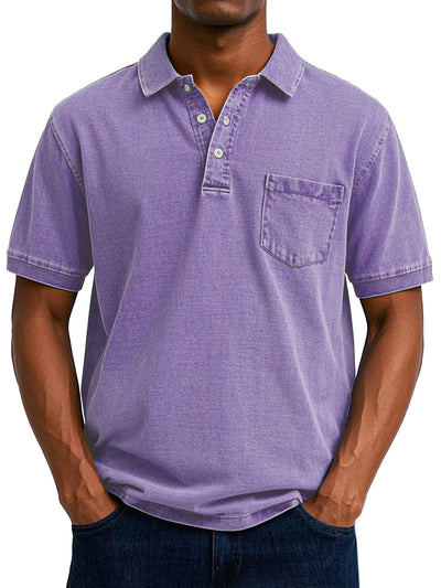 Lenoir™  | Chemise Polo Vintage Décontractée pour Homme
