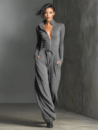 Tuta Elegante da Donna in Maglia