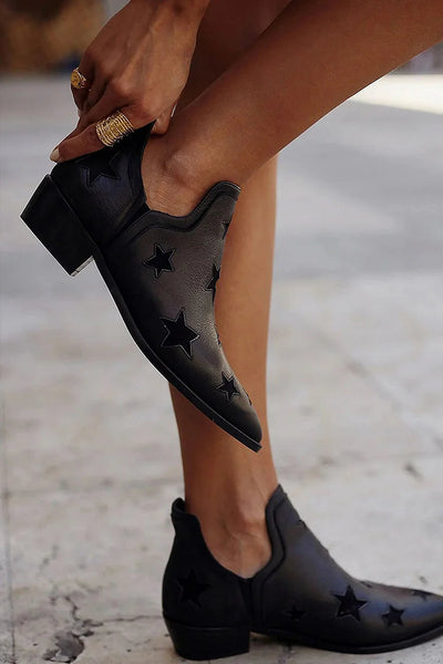 STELVIA | STIVALETTI TEXANI CON STELLE