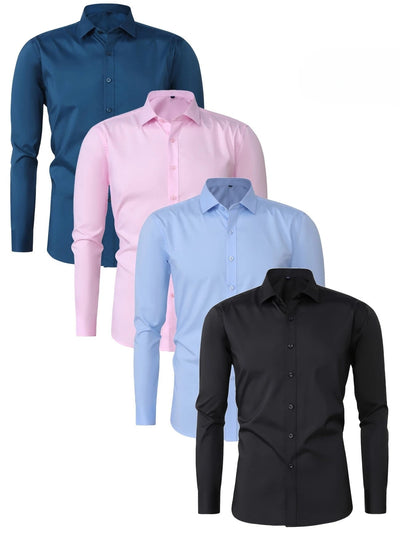 Lenoir™ | Chemise élégante à manches longues avec boutons