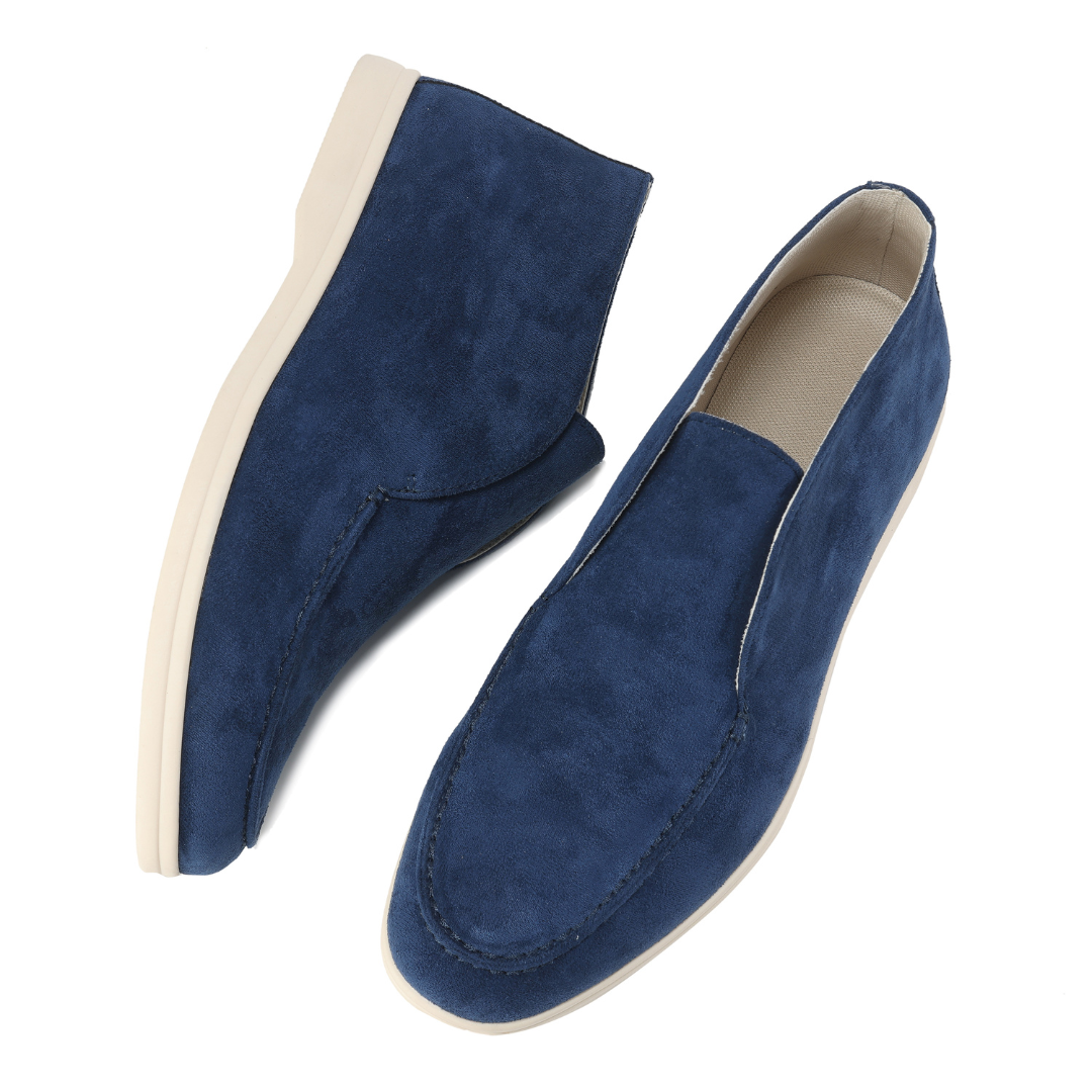 Lenoir™ | Mocassini alti in camoscio