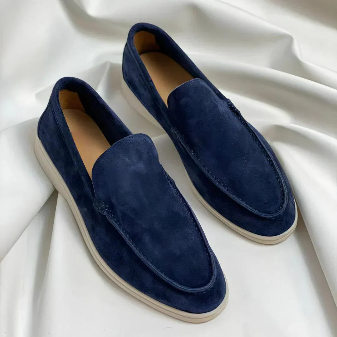 Lenoir™ | Mocassini eleganti in suede