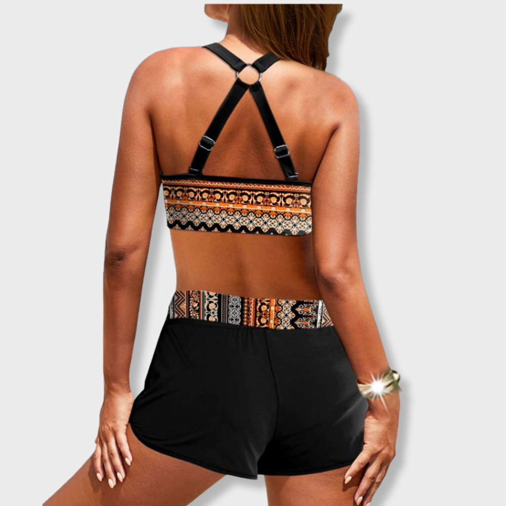 Luisa | Bikini con motivo geometrico
