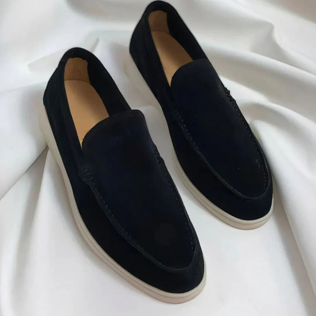 Lenoir™ | Mocassini eleganti in suede