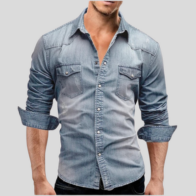 Lenoir™ - Chemise en denim au style moderne