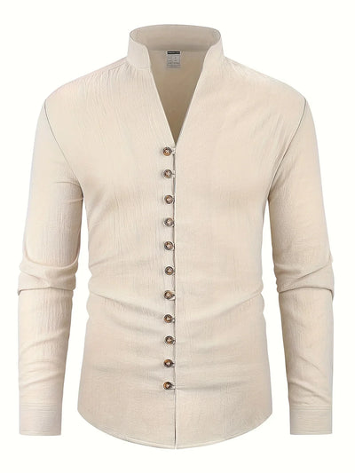 Lenoir™ | Chemise légère en coton à manches longues