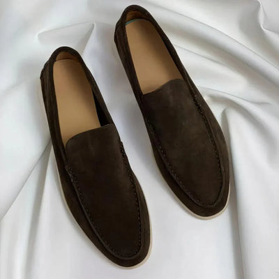Lenoir™ | Mocassini eleganti in suede