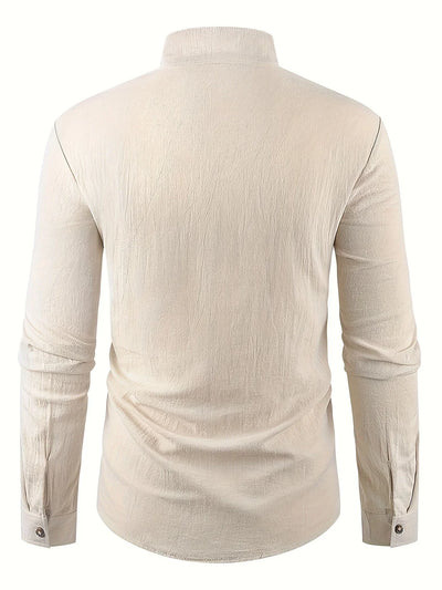 Lenoir™ | Chemise légère en coton à manches longues