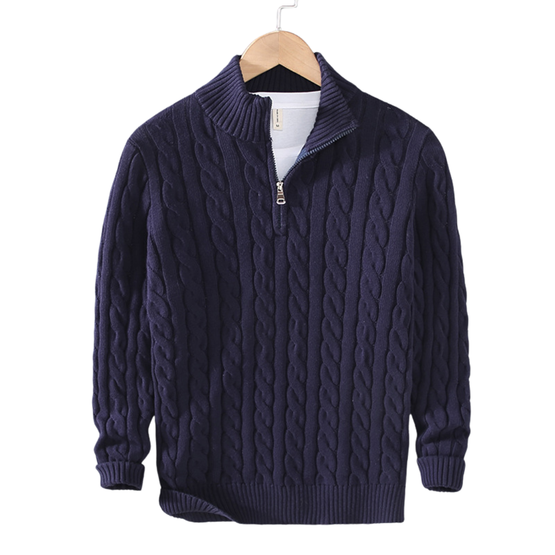 Lenoir™ | Pullover demi-zippé