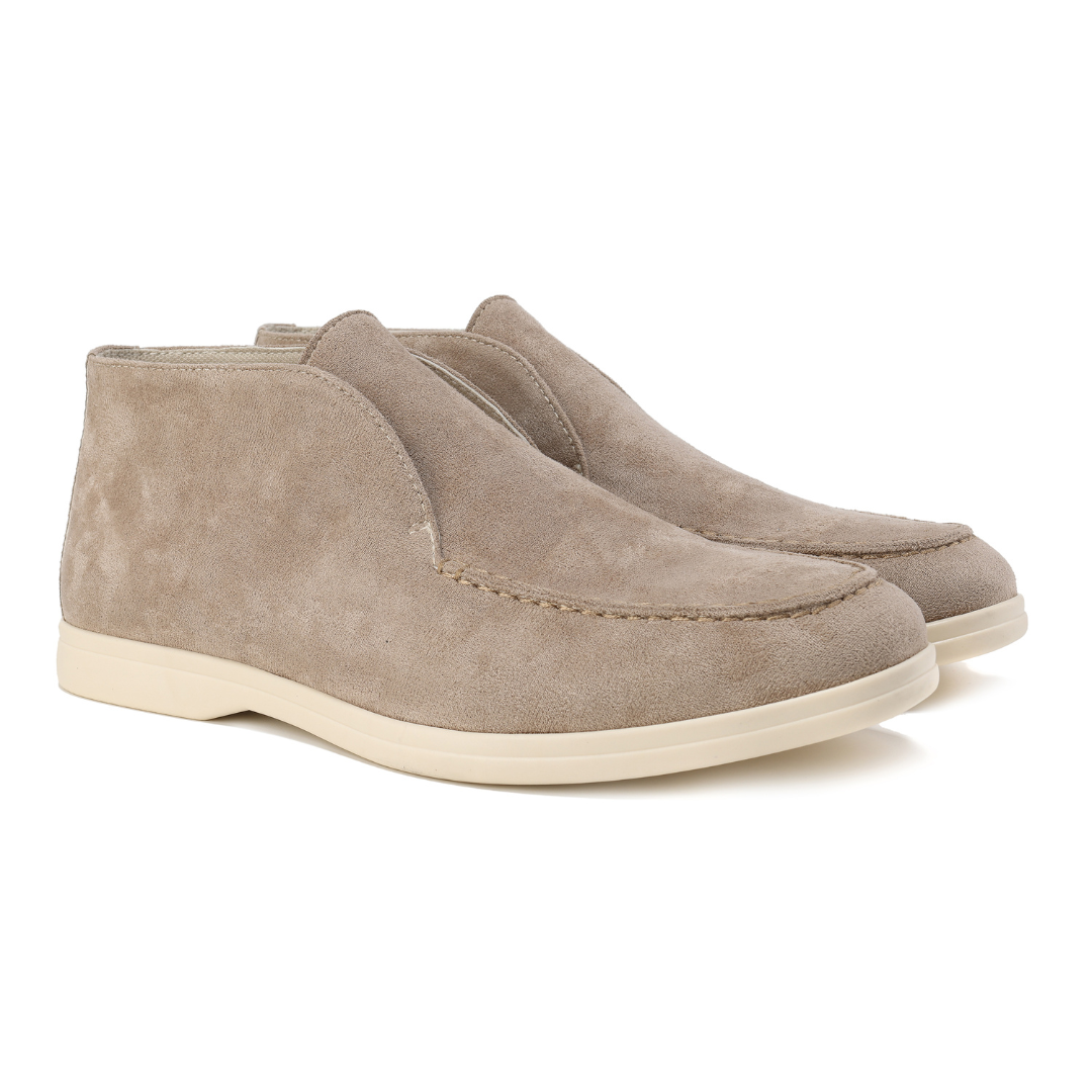 Lenoir™ | Mocassini alti in camoscio