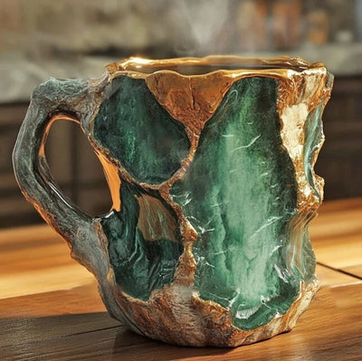 Tazze da caffè in cristallo minerale