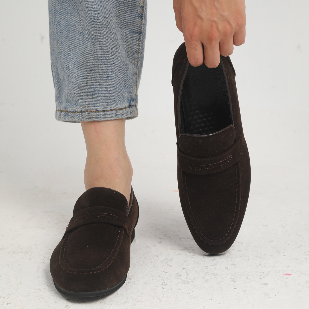 Lenoir™ | Mocassini in camoscio