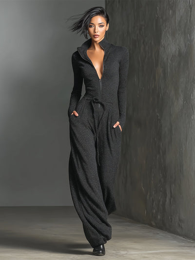Tuta Elegante da Donna in Maglia