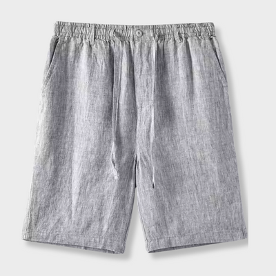 Pantaloni corti in lino