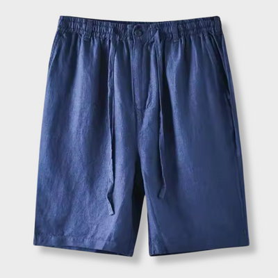 Pantaloni corti in lino