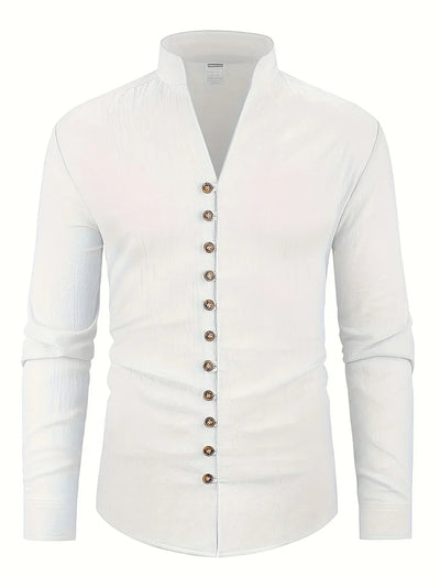 Lenoir™ | Chemise légère en coton à manches longues