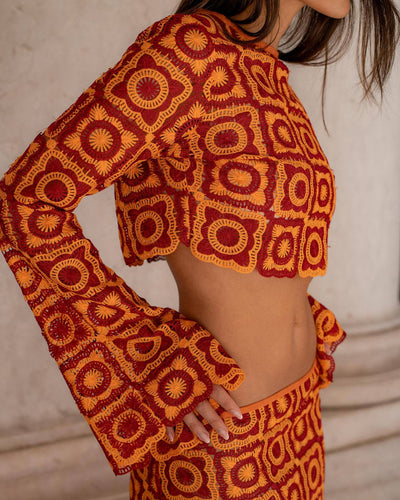 Kamryn | Set Wrap a Maniche Lunghe