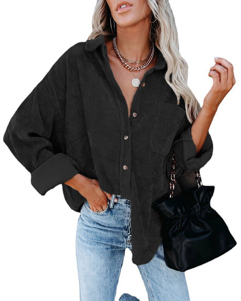 Camicia oversize autunnale