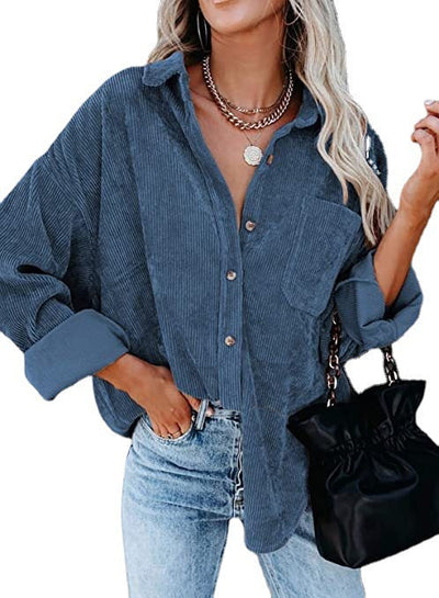 Camicia oversize autunnale