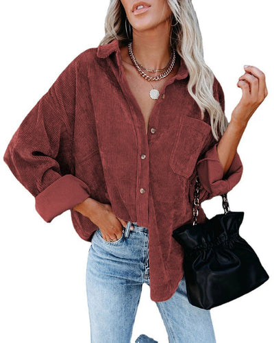 Camicia oversize autunnale