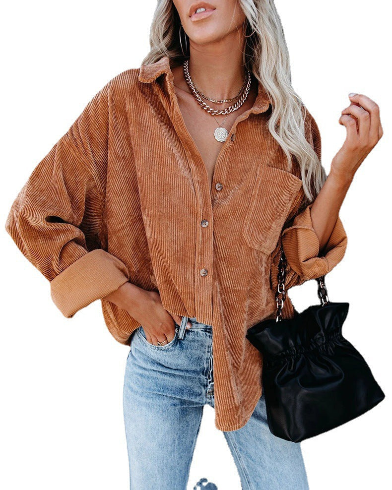 Camicia oversize autunnale