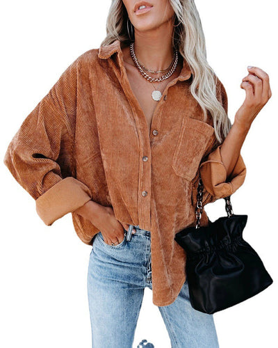 Camicia oversize autunnale