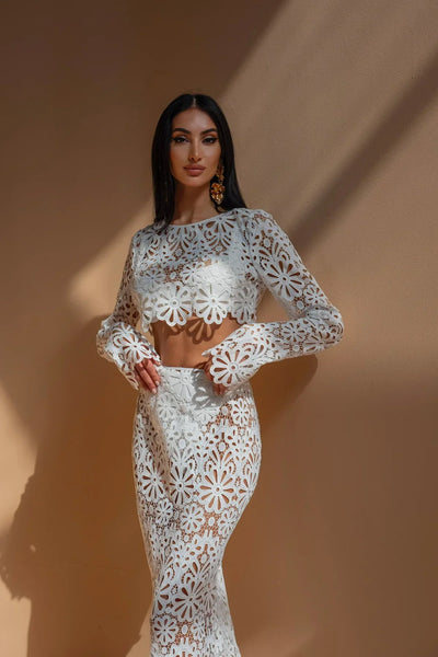 Aubriella | Set Wrap a Maniche Lunghe