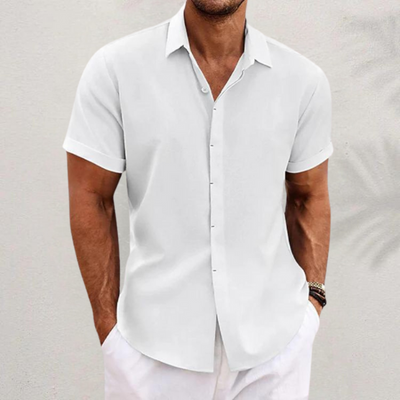 Lenoir™ - Camicia Classica in Lino