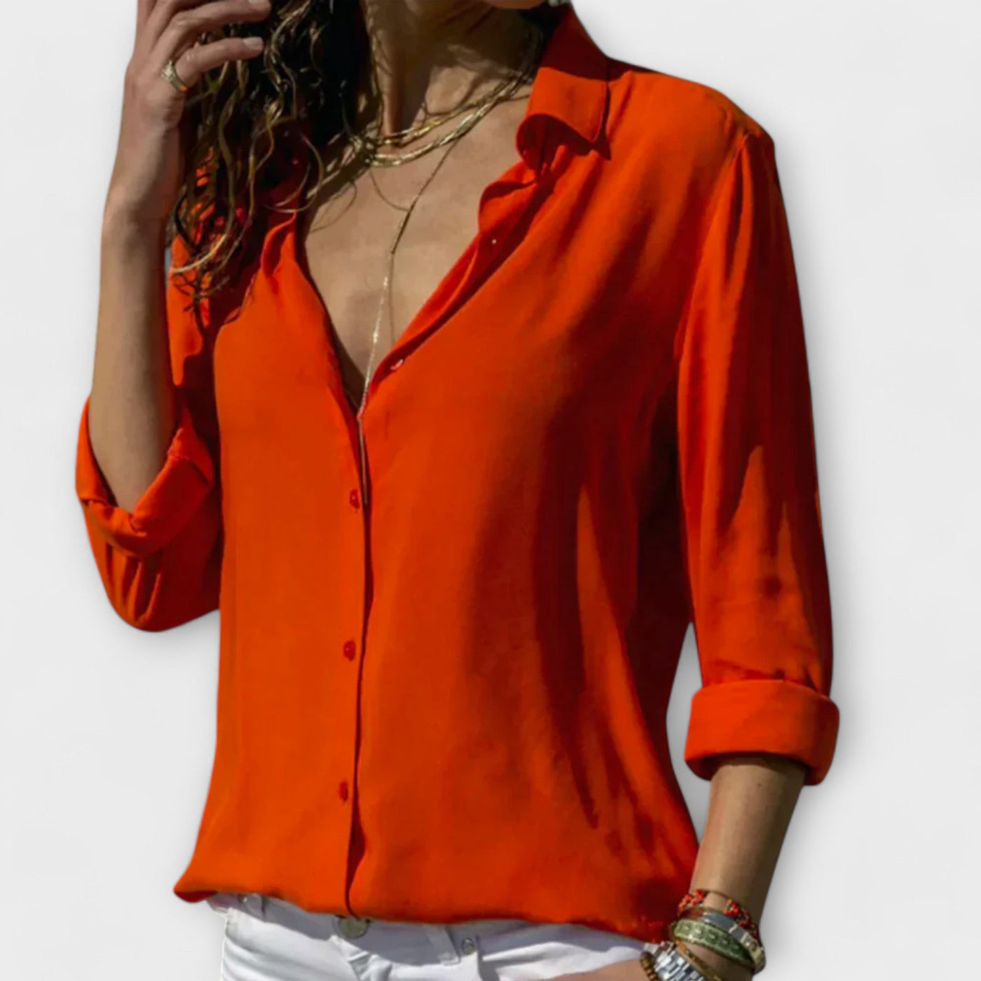 Monias - Blusa in satin