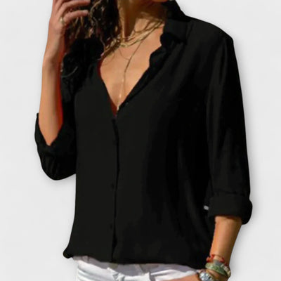 Monias - Blusa in satin