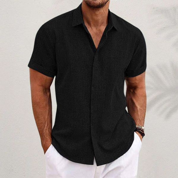 Lenoir™ - Camicia Classica in Lino