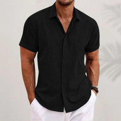 Lenoir™ - Camicia Classica in Lino
