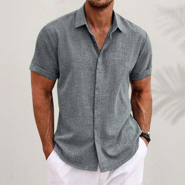 Lenoir™ - Camicia Classica in Lino