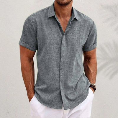 Lenoir™ - Camicia Classica in Lino
