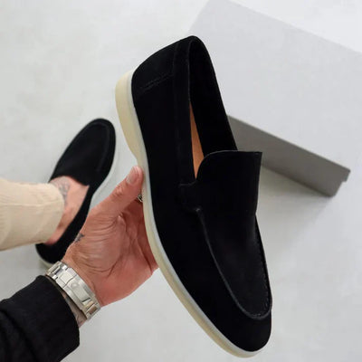 Lenoir™ | Mocassini eleganti in suede