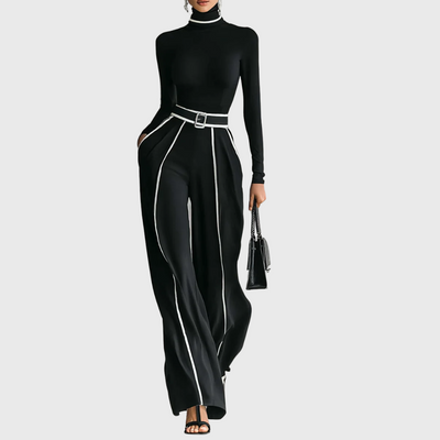 Dolcevita & Pantaloni con cintura