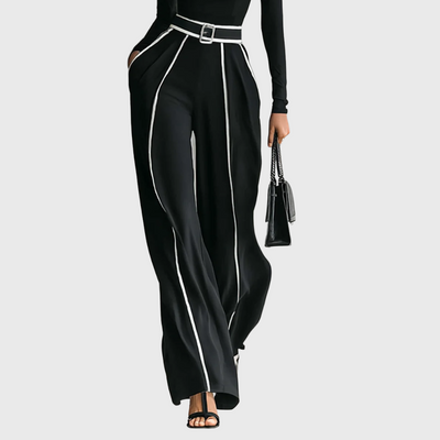 Dolcevita & Pantaloni con cintura