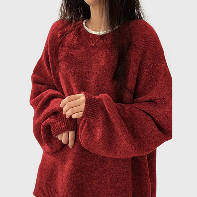 Maglione Girocollo a Maniche Lunghe