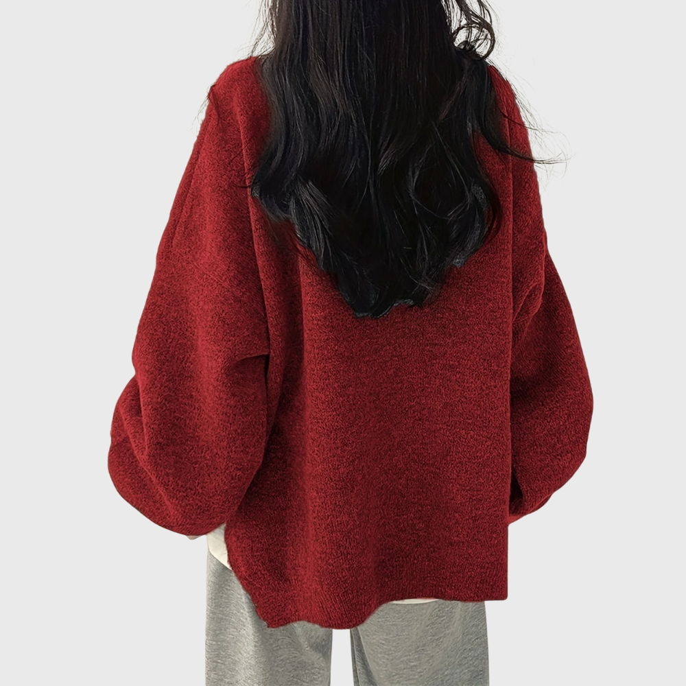 Maglione Girocollo a Maniche Lunghe