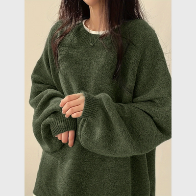 Maglione Girocollo a Maniche Lunghe