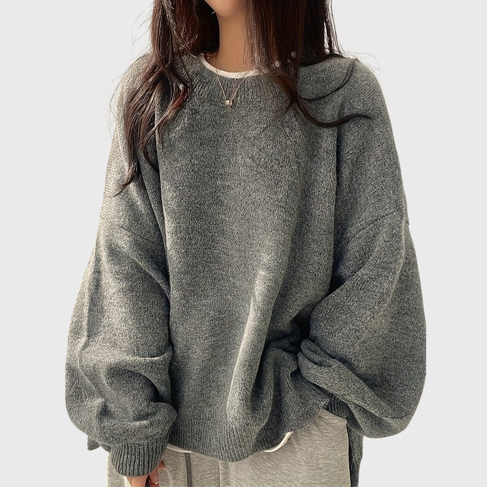 Maglione Girocollo a Maniche Lunghe