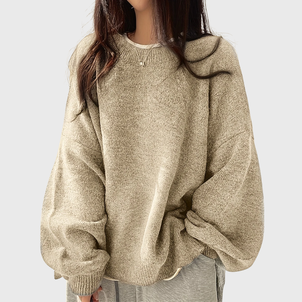 Maglione Girocollo a Maniche Lunghe