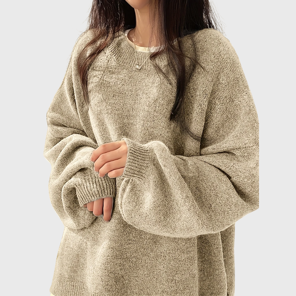 Maglione Girocollo a Maniche Lunghe