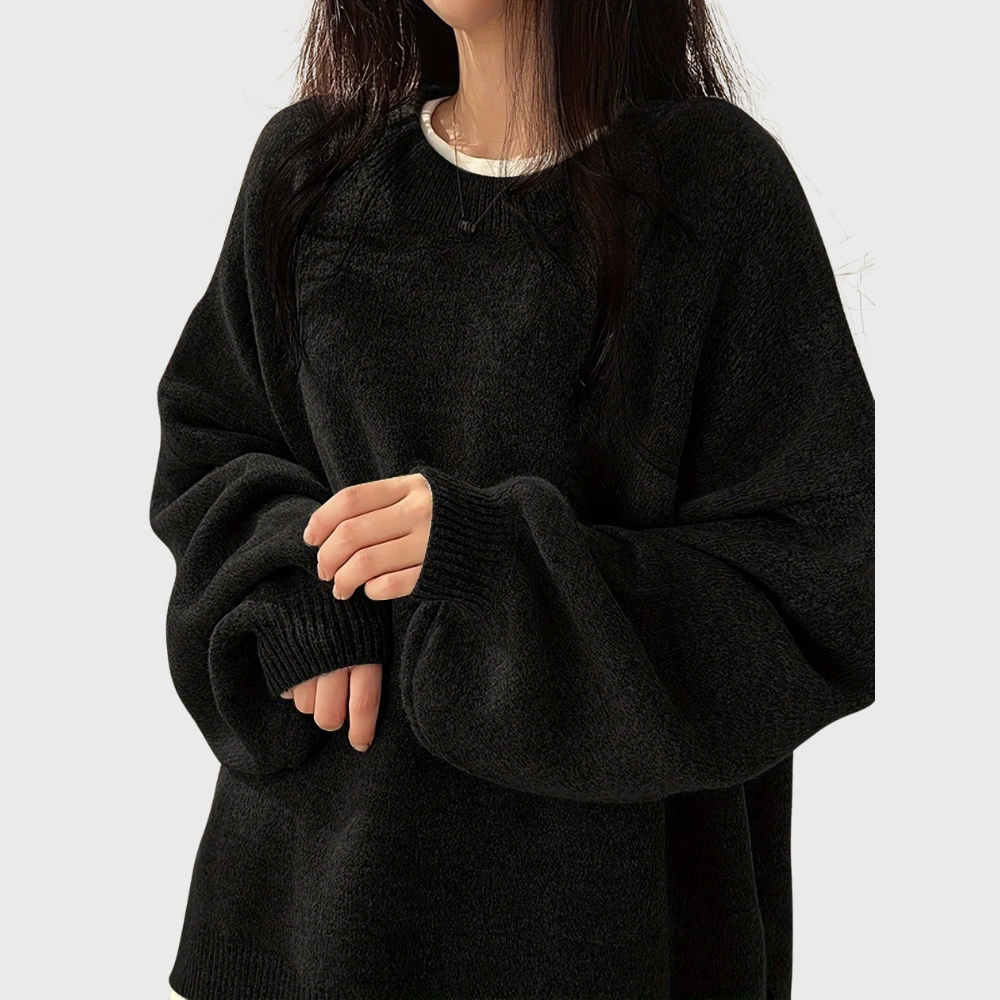 Maglione Girocollo a Maniche Lunghe