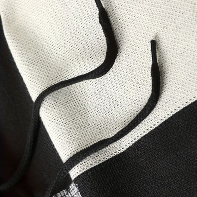 Comodo Lavorato a Maglia Con Cappuccio