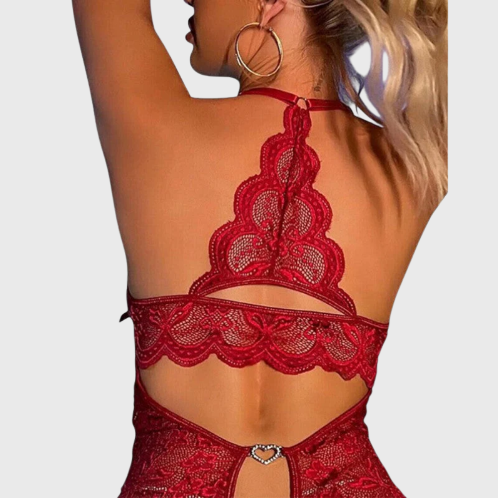 Camicia da notte seducente in pizzo