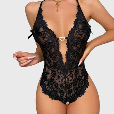 Camicia da notte seducente in pizzo