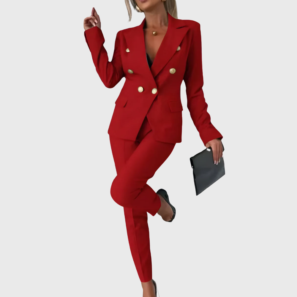 Elegante completo da donna a due pezzi
