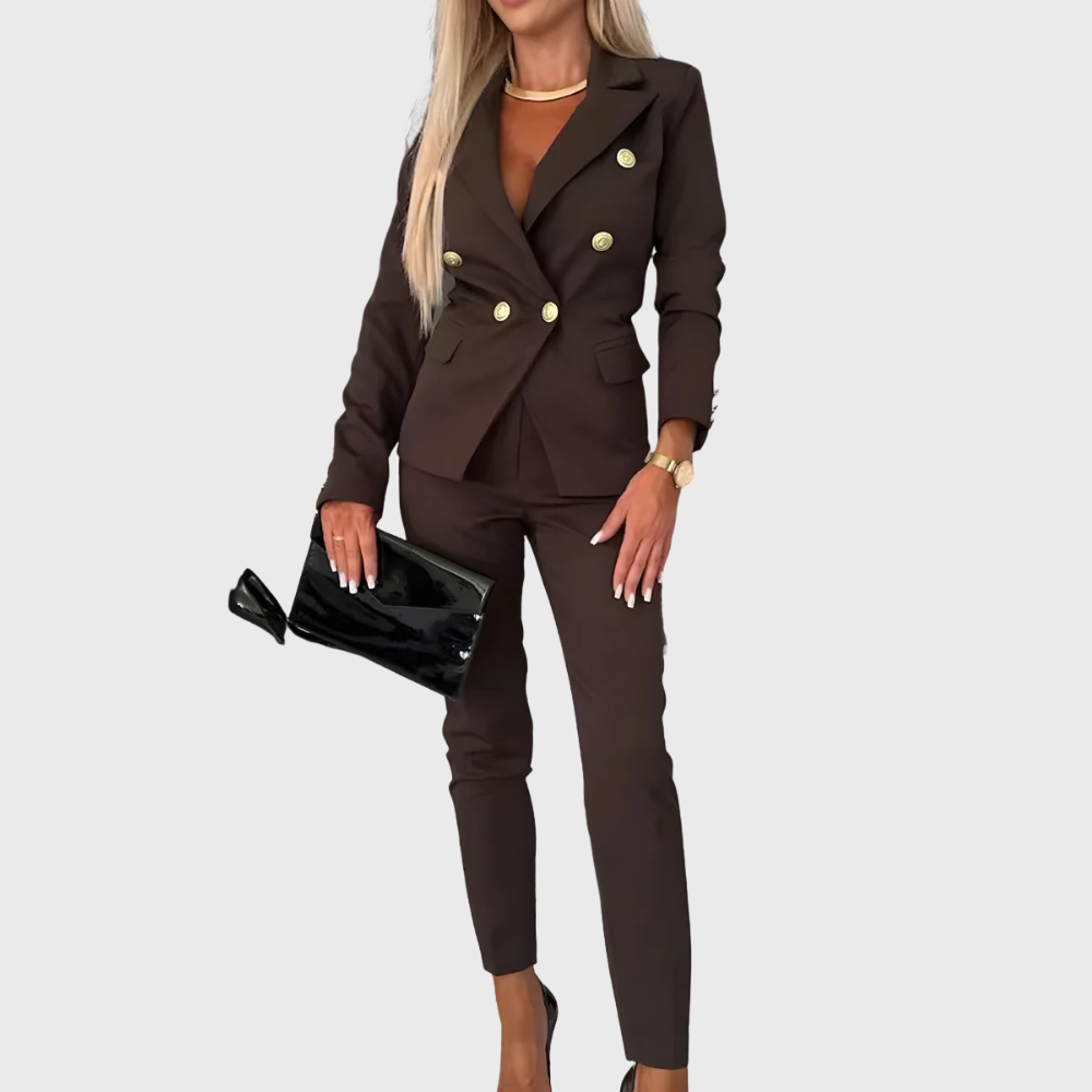 Elegante completo da donna a due pezzi